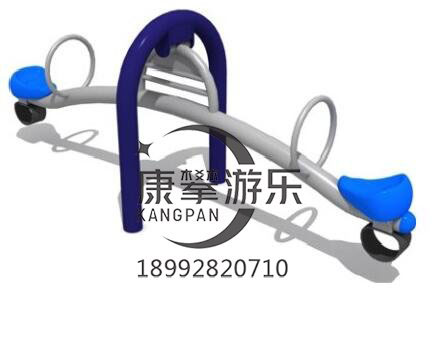 戶外公園小區(qū)雙人蹺蹺板